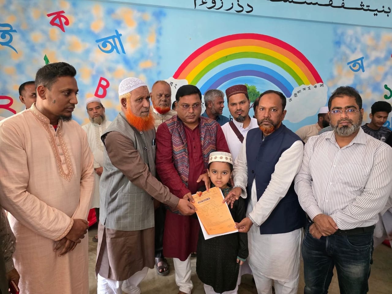 শাজাহানপুরে বামুনিয়া দারুল উলুম দাখিল মাদ্রাসায় শিশু শ্রেণীর উদ্বোধন 